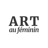 Logo Blanc ART AU FÉMININ